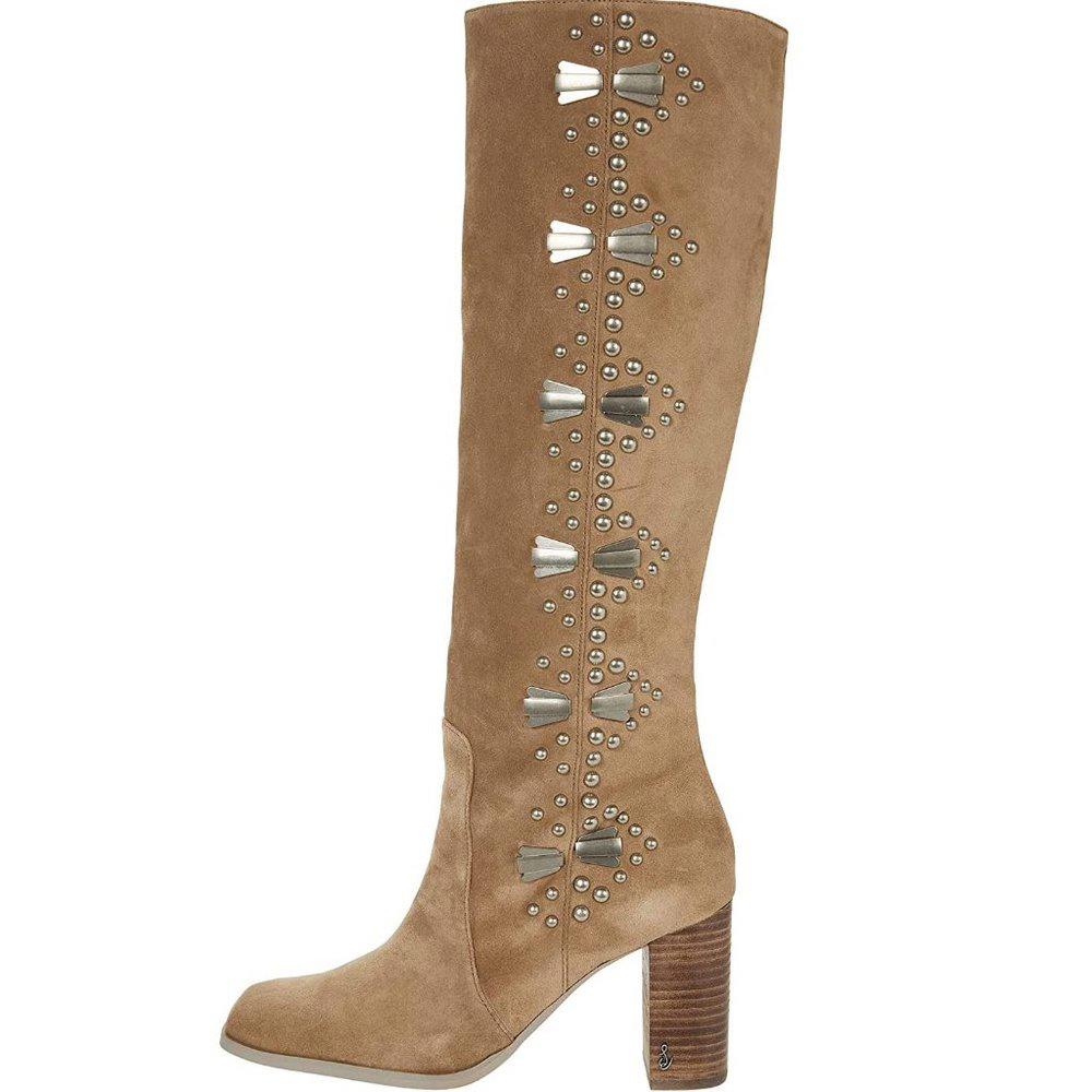 Oma Knee High Western Boots