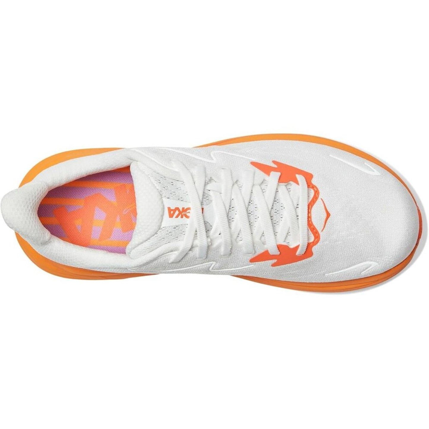 Clifton 10 Orange Zest Cushioned Sneakers