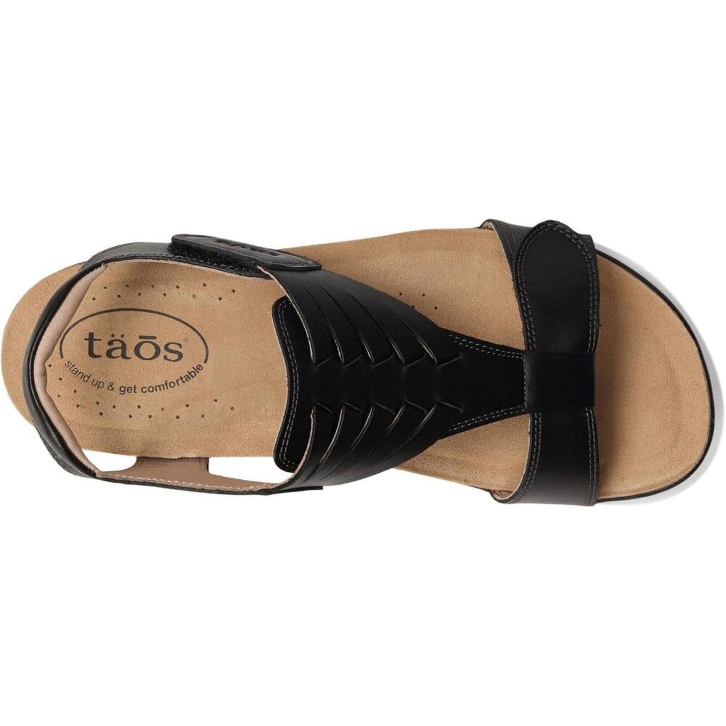 Wonderfull Black Leather Sandals