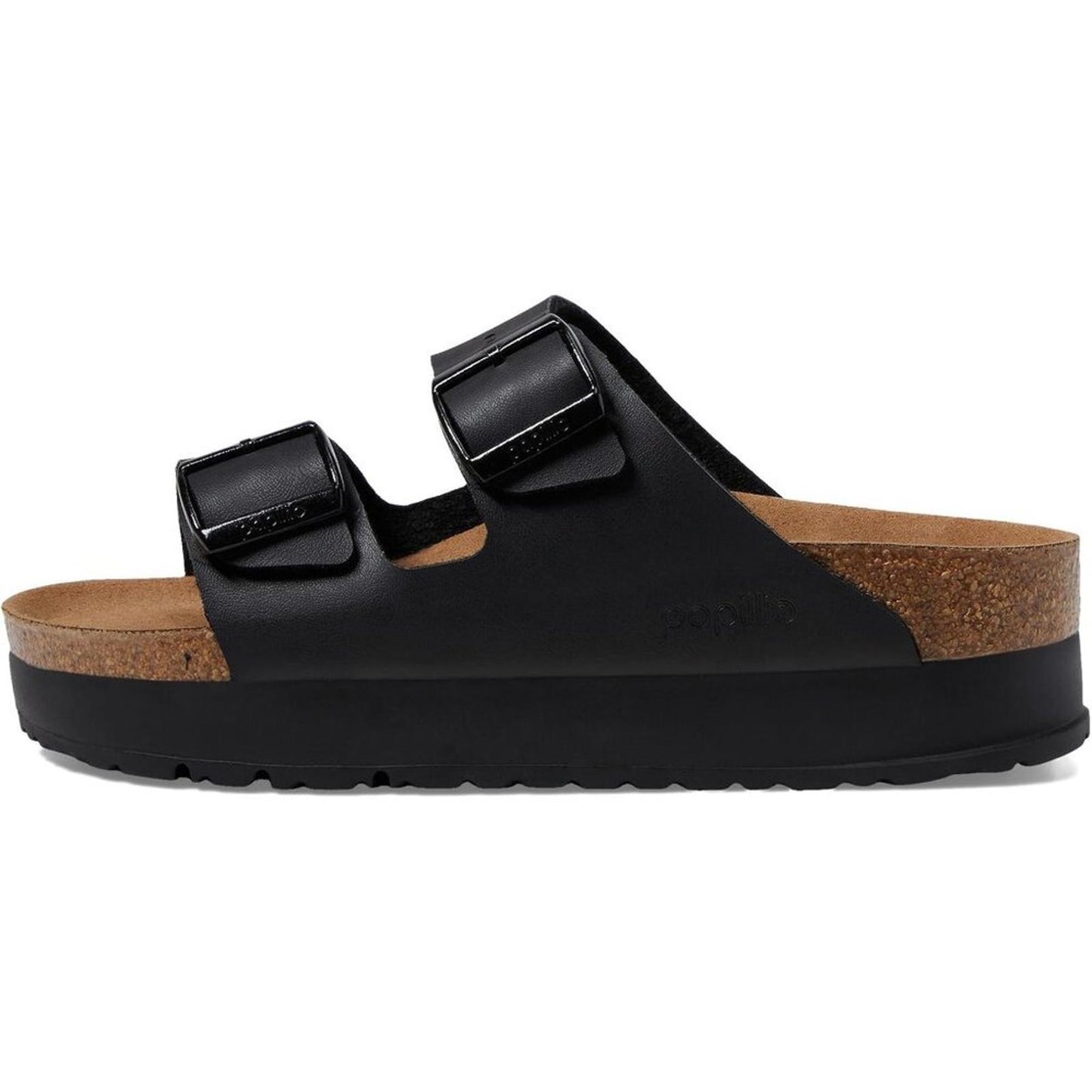 Papillio Arizona Black Platform Sandals