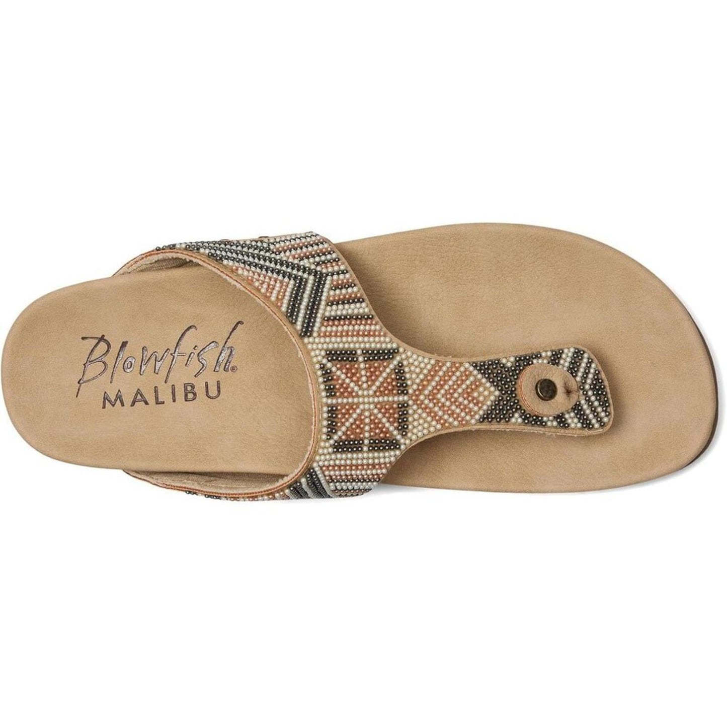 Lyric San Beaded Faux Nubuck Sandals