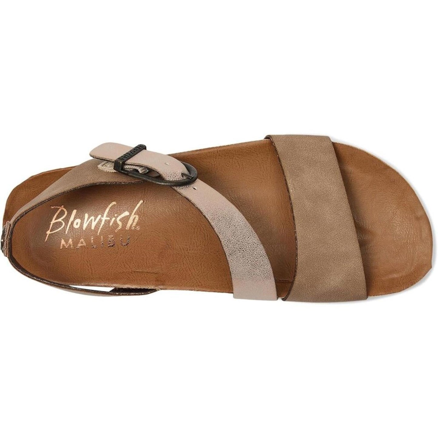 Lance Oak Faux Leather Sandals