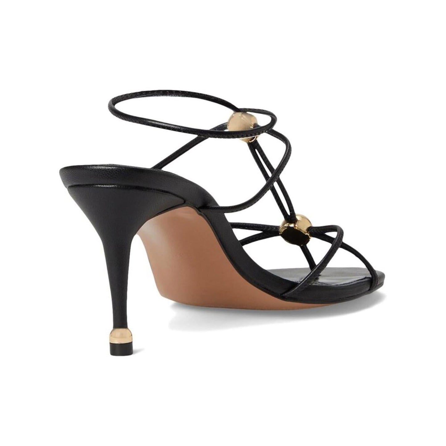 Ramos Black Heeled Sandals