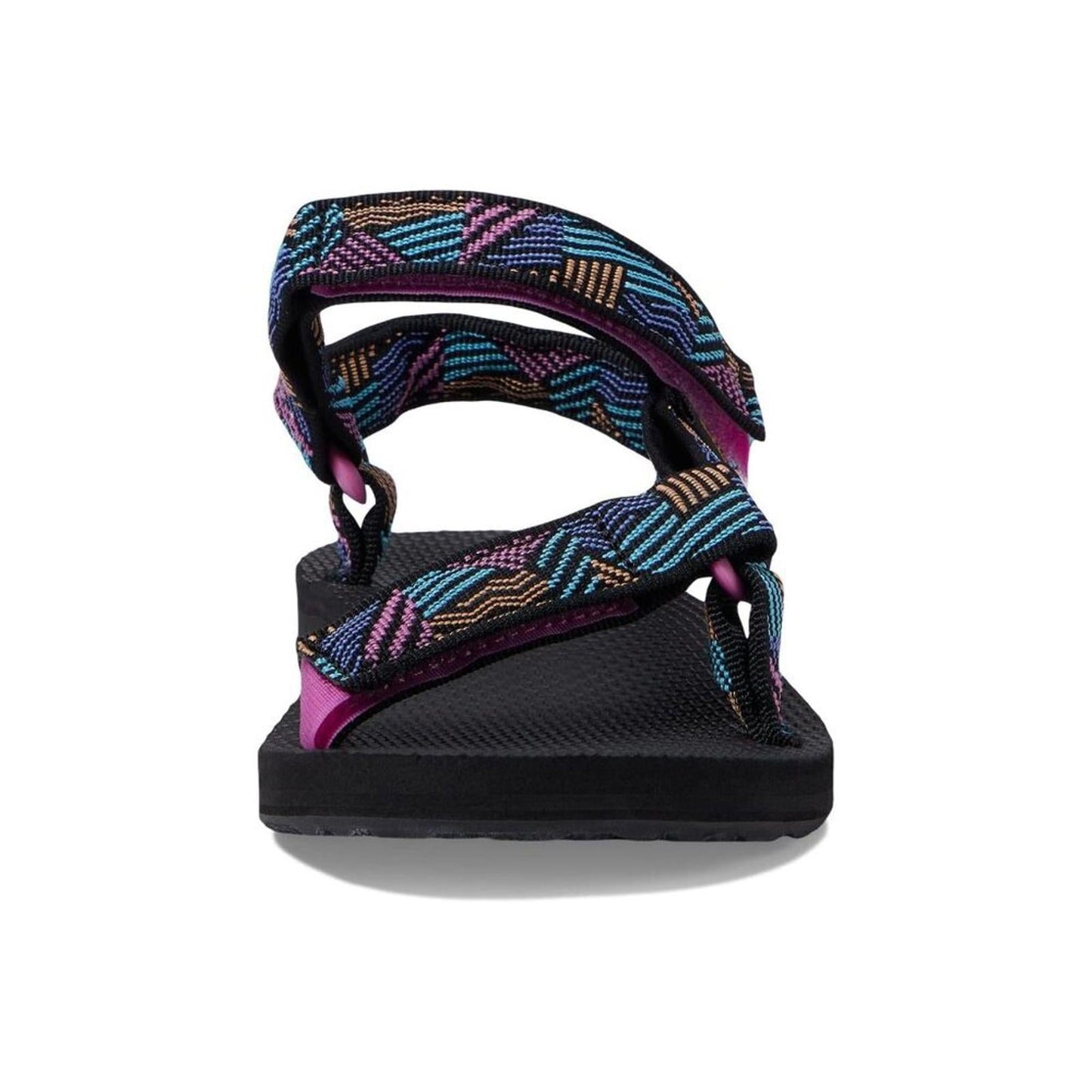 Original Universal Borderless Black Strap Sandals