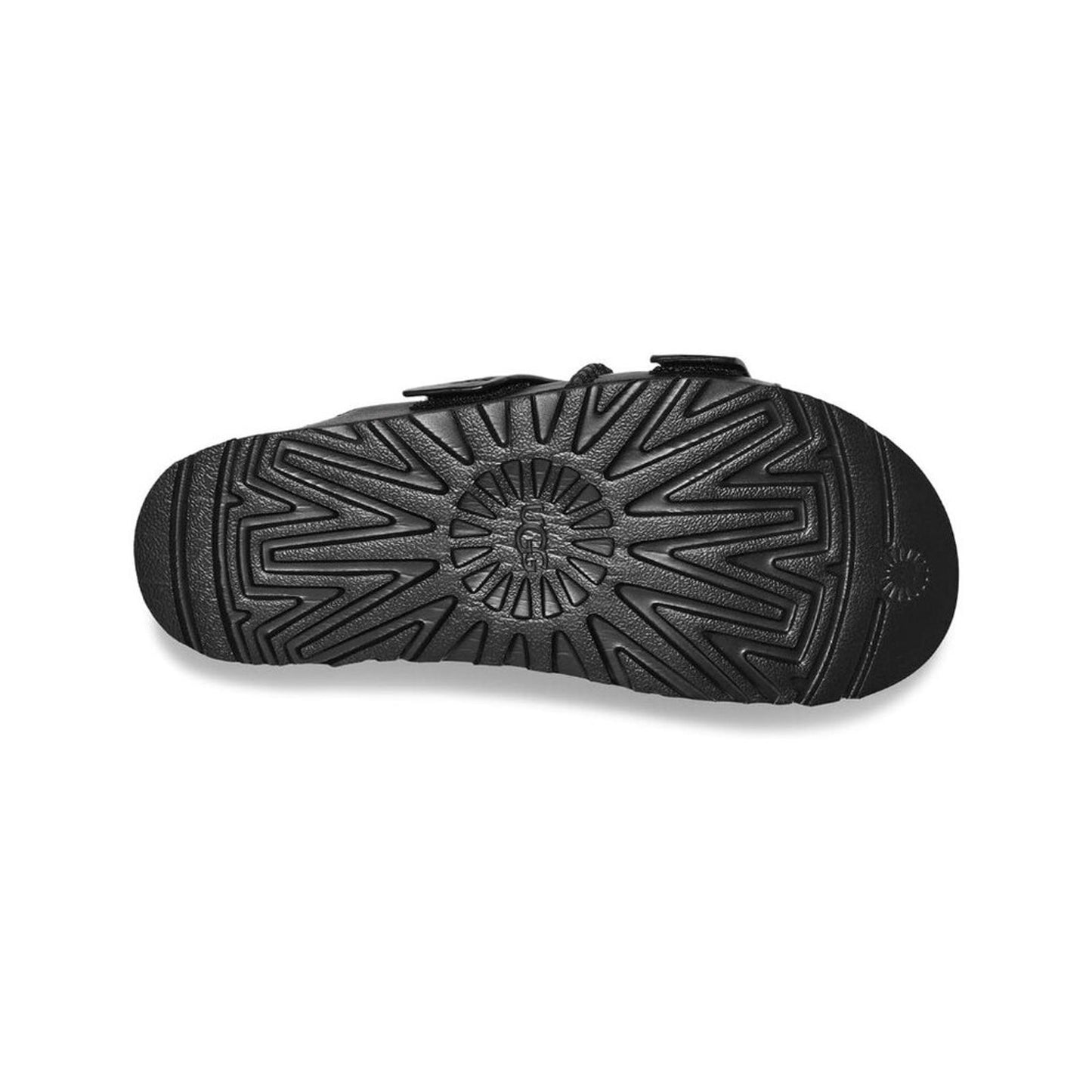 Goldenstar Black Hi Slide Sandals