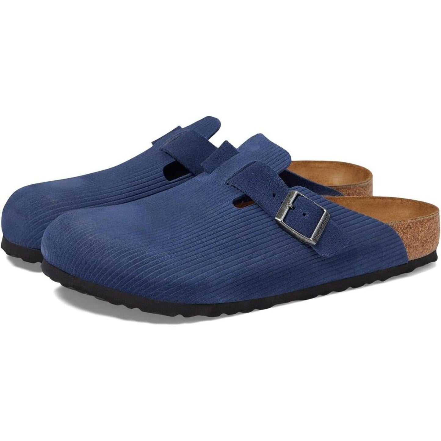Boston Indigo Corduory Suede Clogs