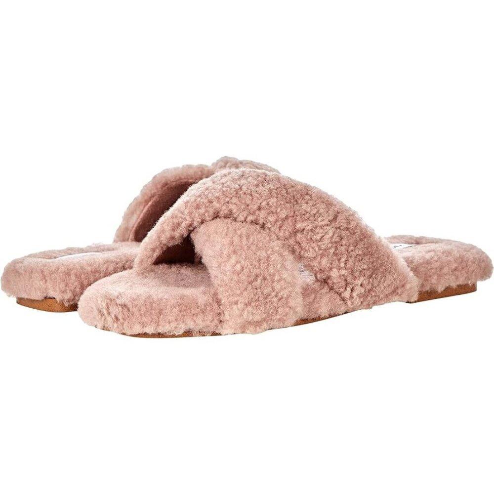 Recovery Blush Sherpa Slides