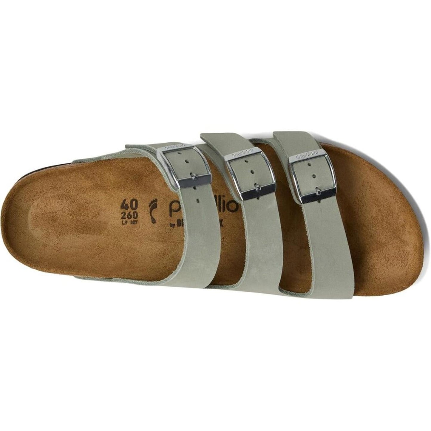 Papillio Florida Pure Sage Platform Sandals