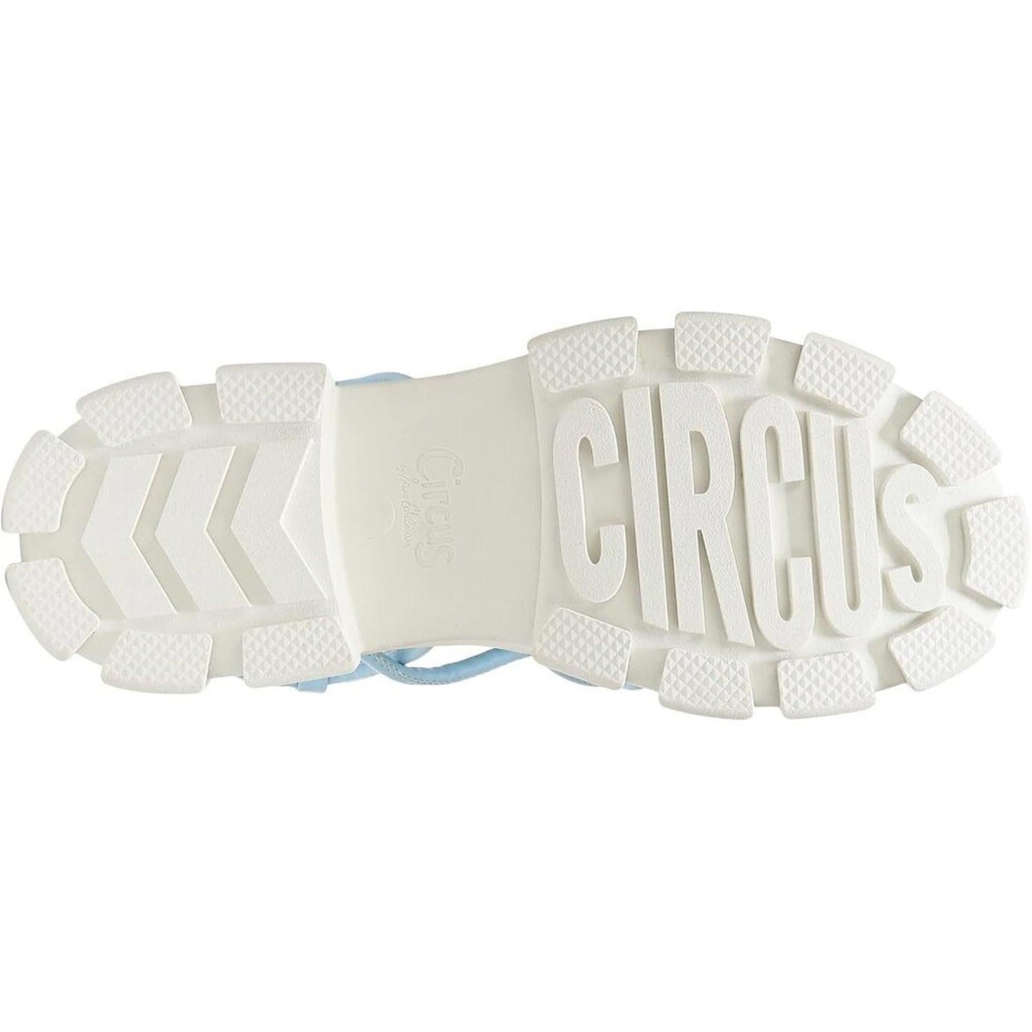 Greyson Poolside Blue Chunky Strappy Sandals