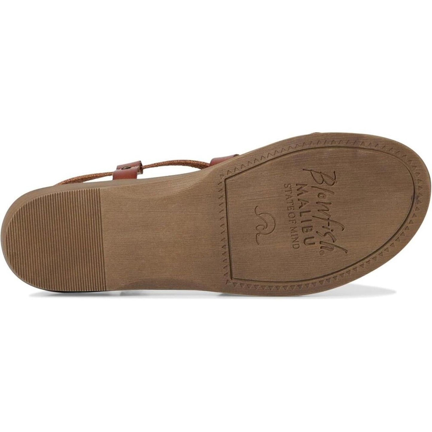 Devon Scotch Faux Leather Strappy Sandals