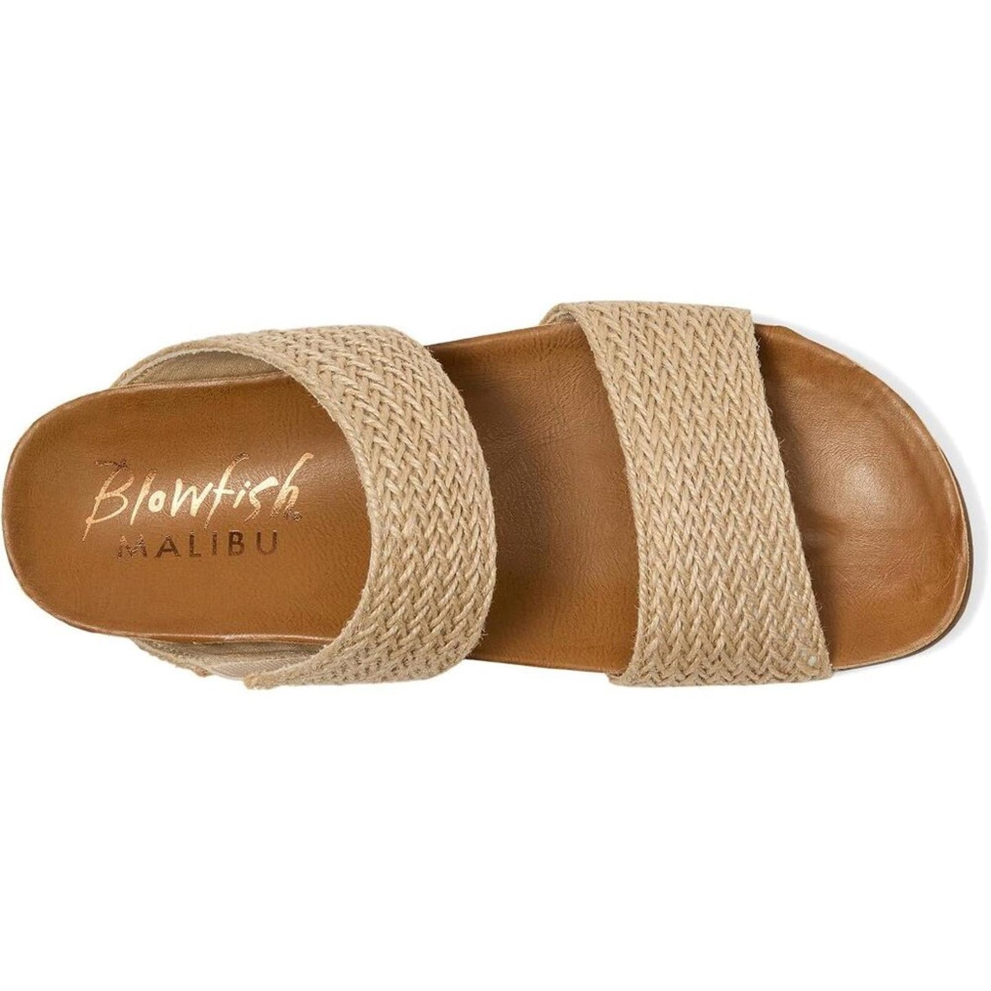 Leah Sunbleached Jute Sandals