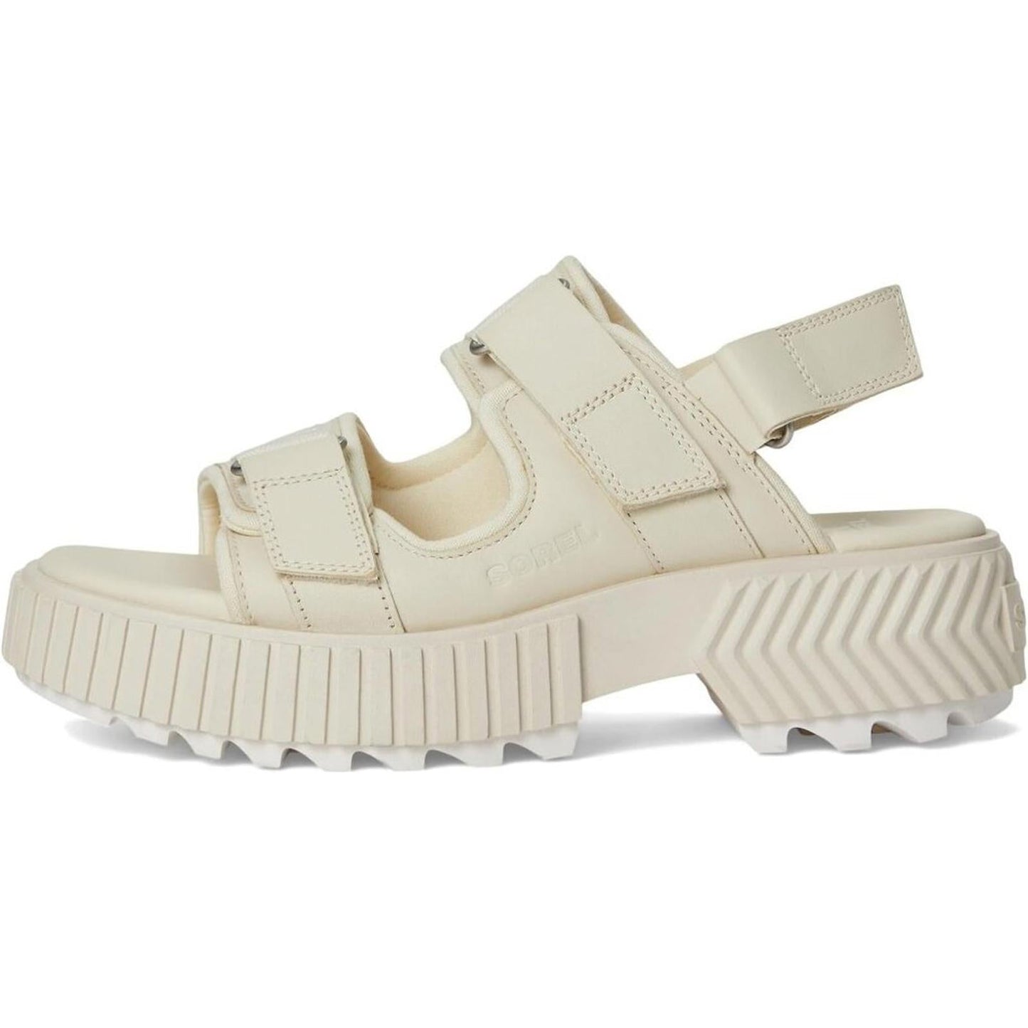 Ona Ave Chalk Multistrap Mid Sandals