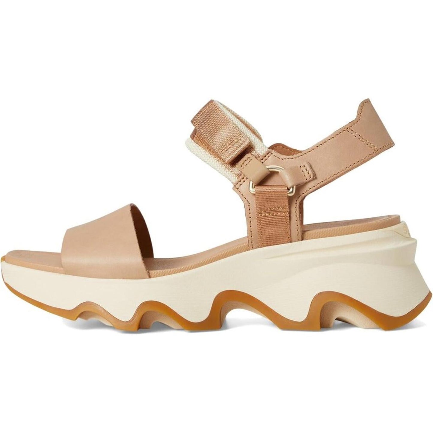 Kinetic Impact Honest Beige Y-Strap High Sandals
