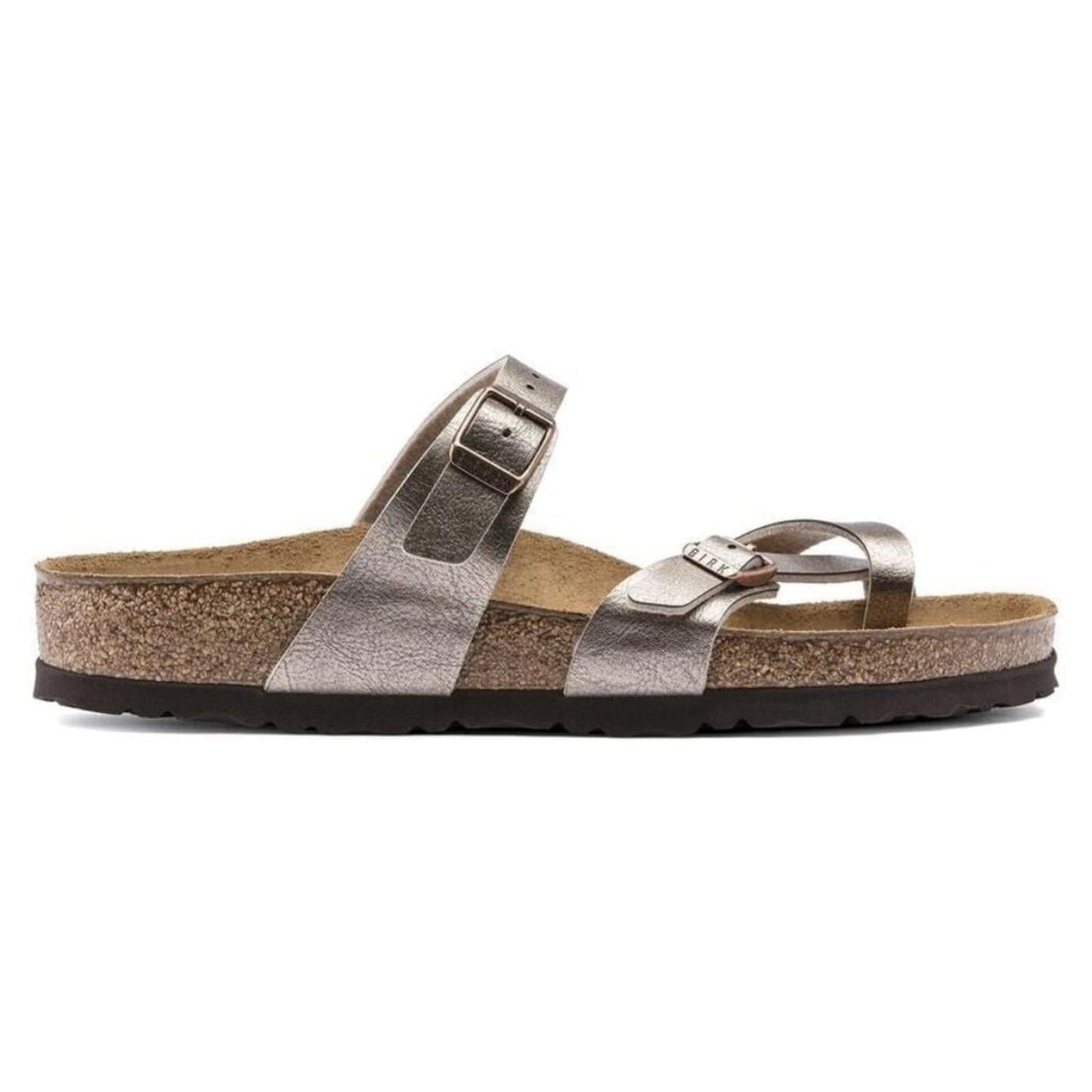 Mayari Graceful Taupe Birko Flor Sandals