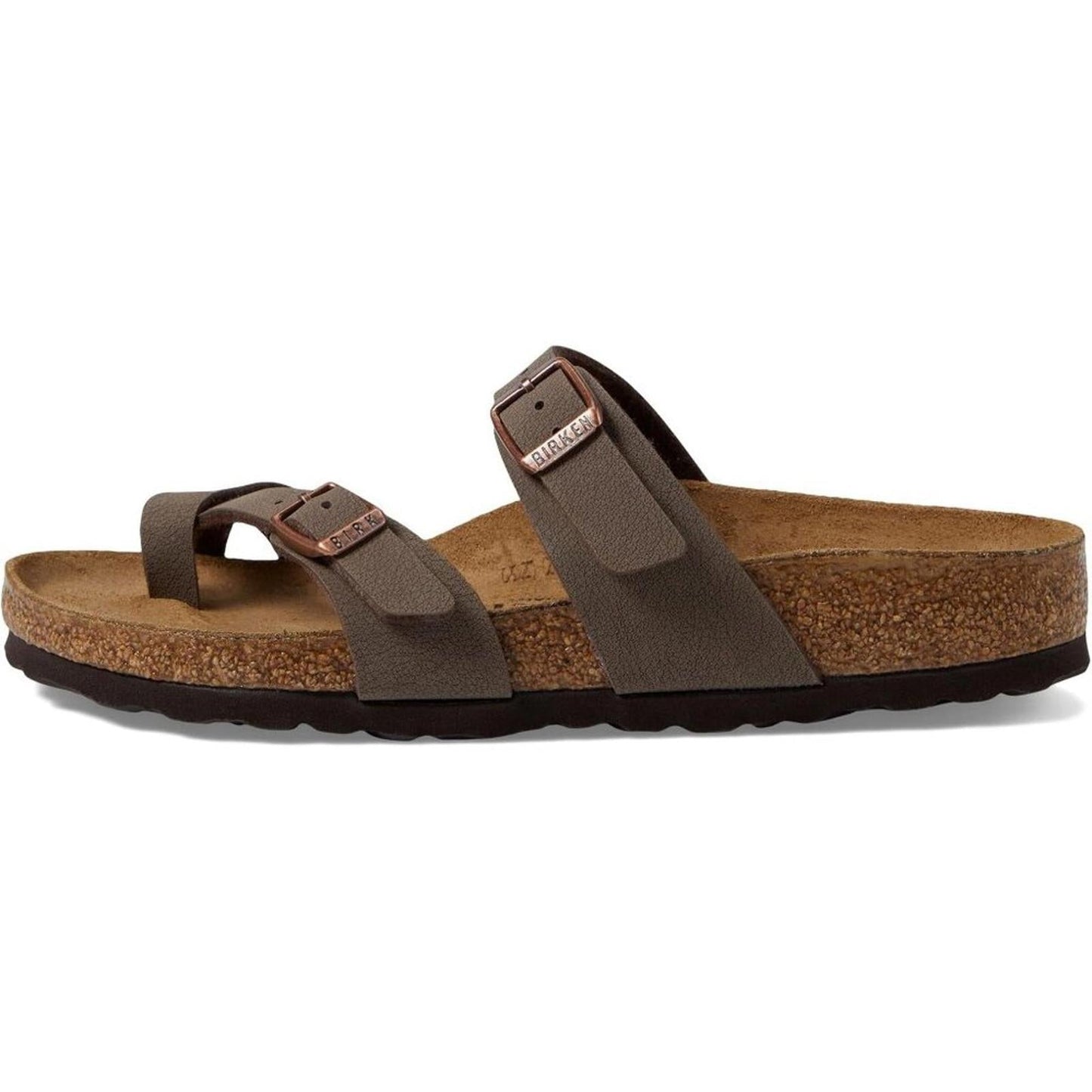 Mayari Mocha Birko Flor Sandals