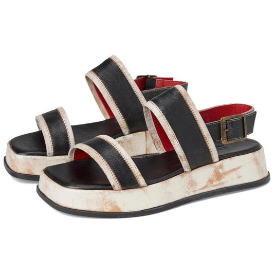 Vice Black Rustic Nectar Lux Leather Sandals