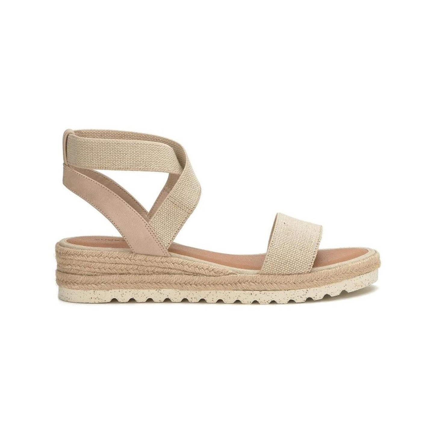 Thimba Natural Strappy Wedge Sandals