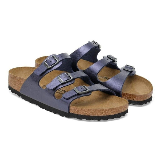Florida Birko Flor Graceful Midnight Blue Sandals