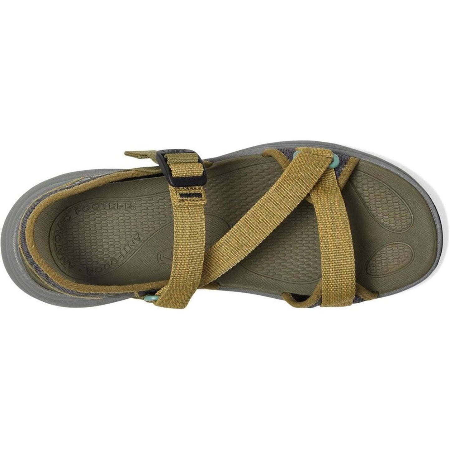 Leiki Martini Olive Granite Green Open-Toe Sandals