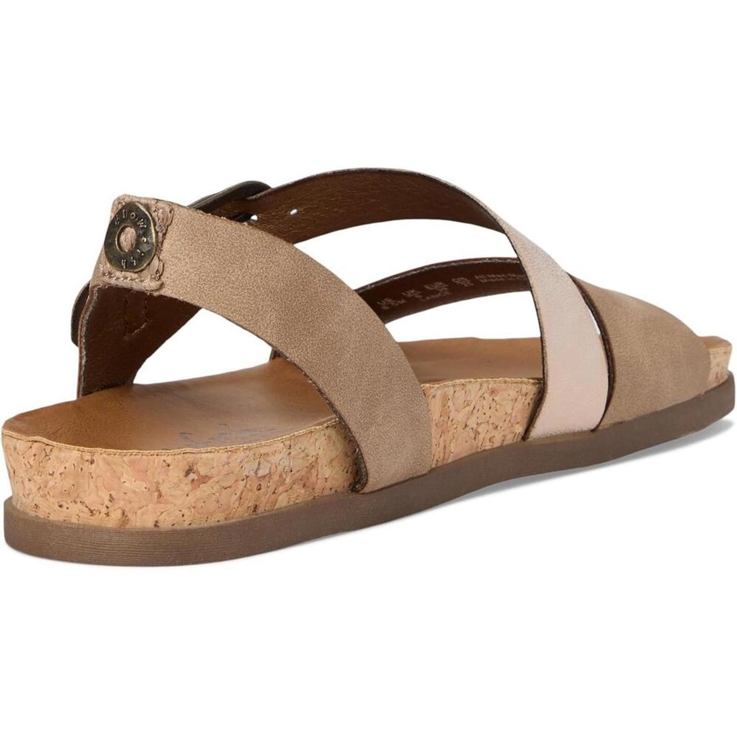 Lance Oak Faux Leather Sandals