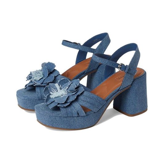 Marrika Indigo Platform High Heel Sandals