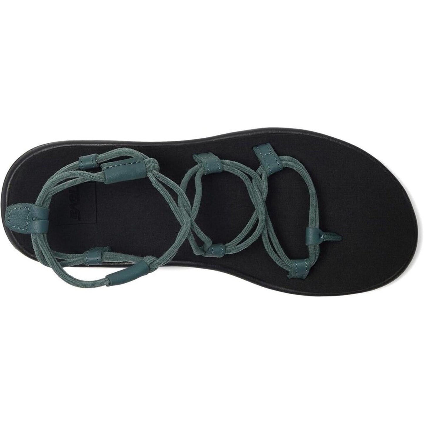 Voya Infinity Silver Pine Elastic Lace Sandal