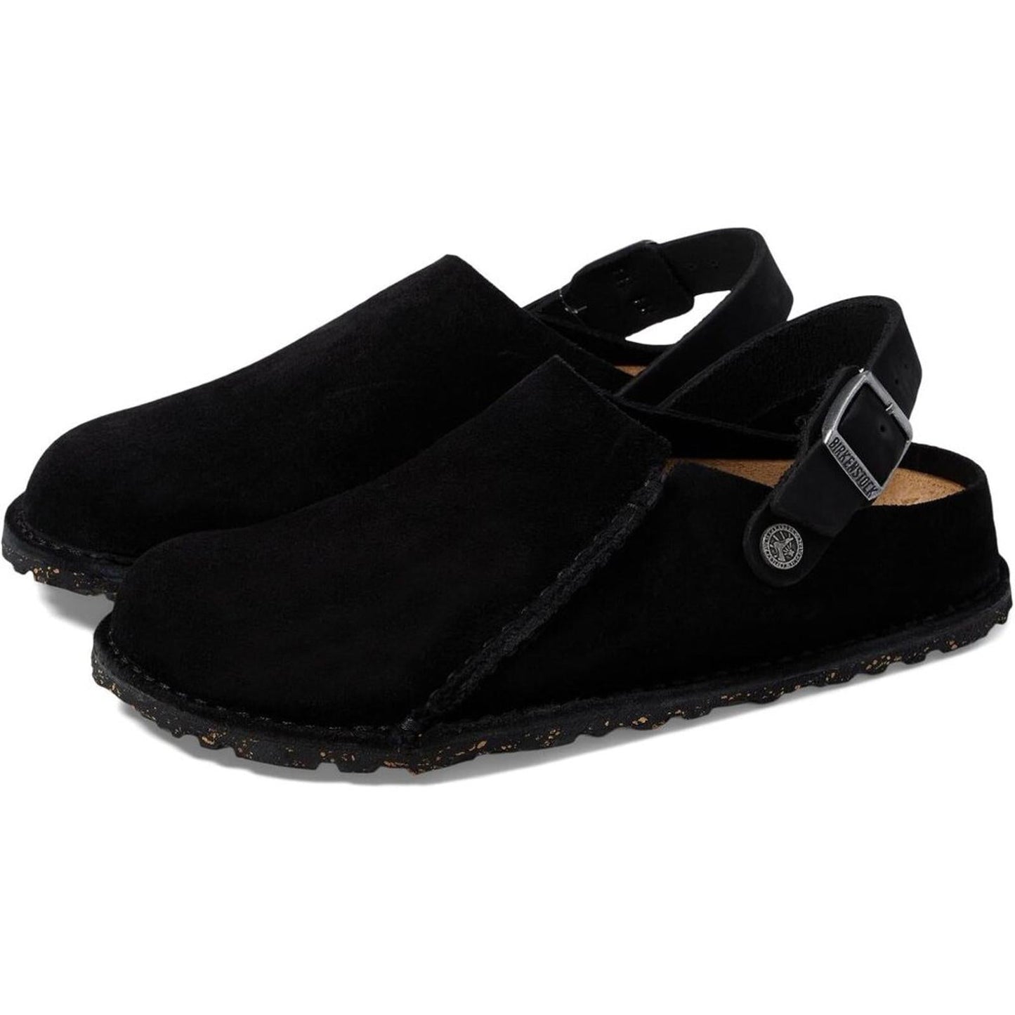 Lutry 365 Black Suede Clogs