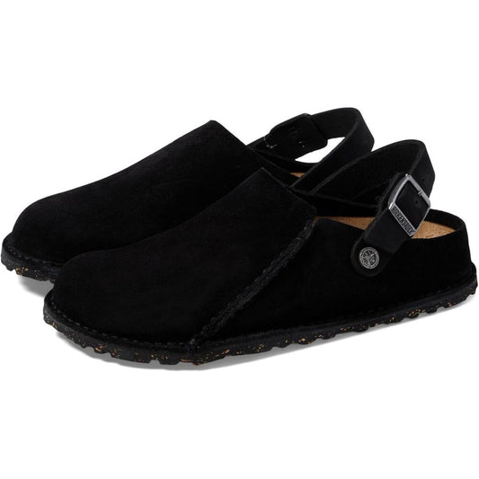 Lutry 365 Black Suede Clogs