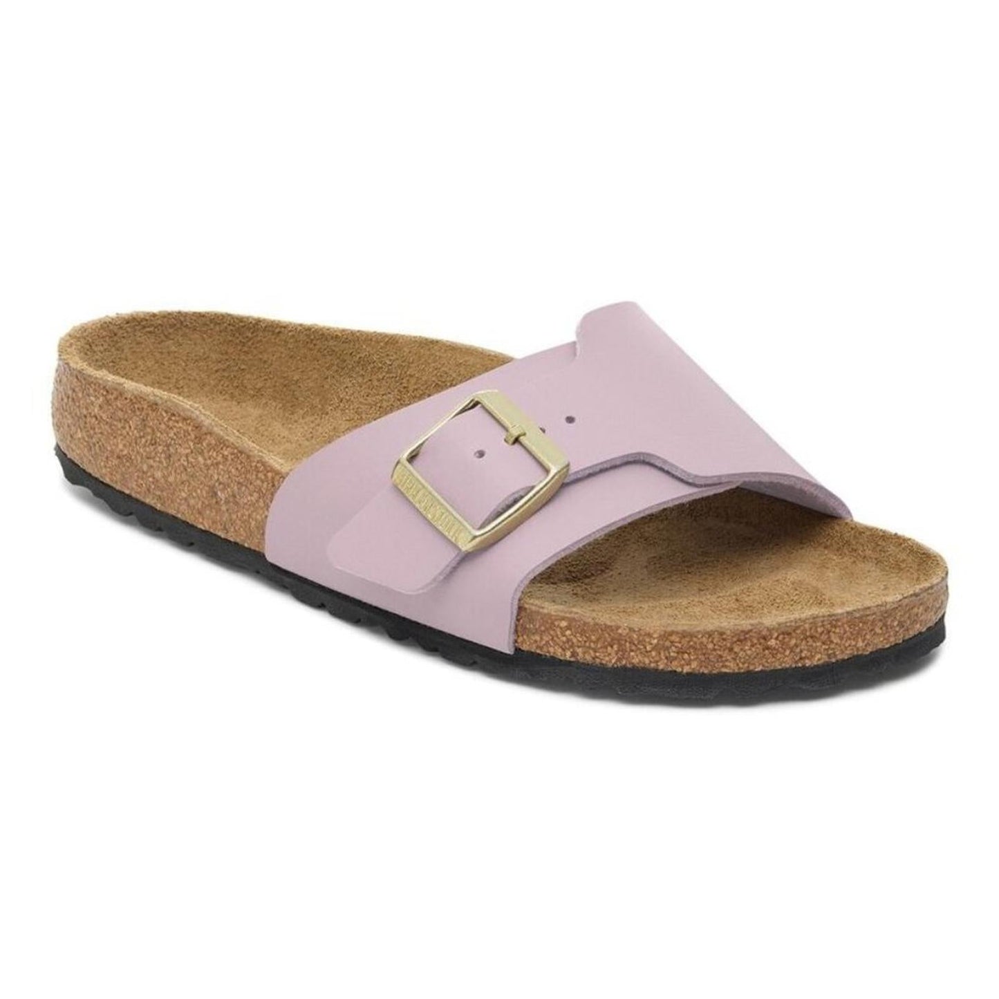 Catalina Faded Purple Leather Birko Flor Sandals