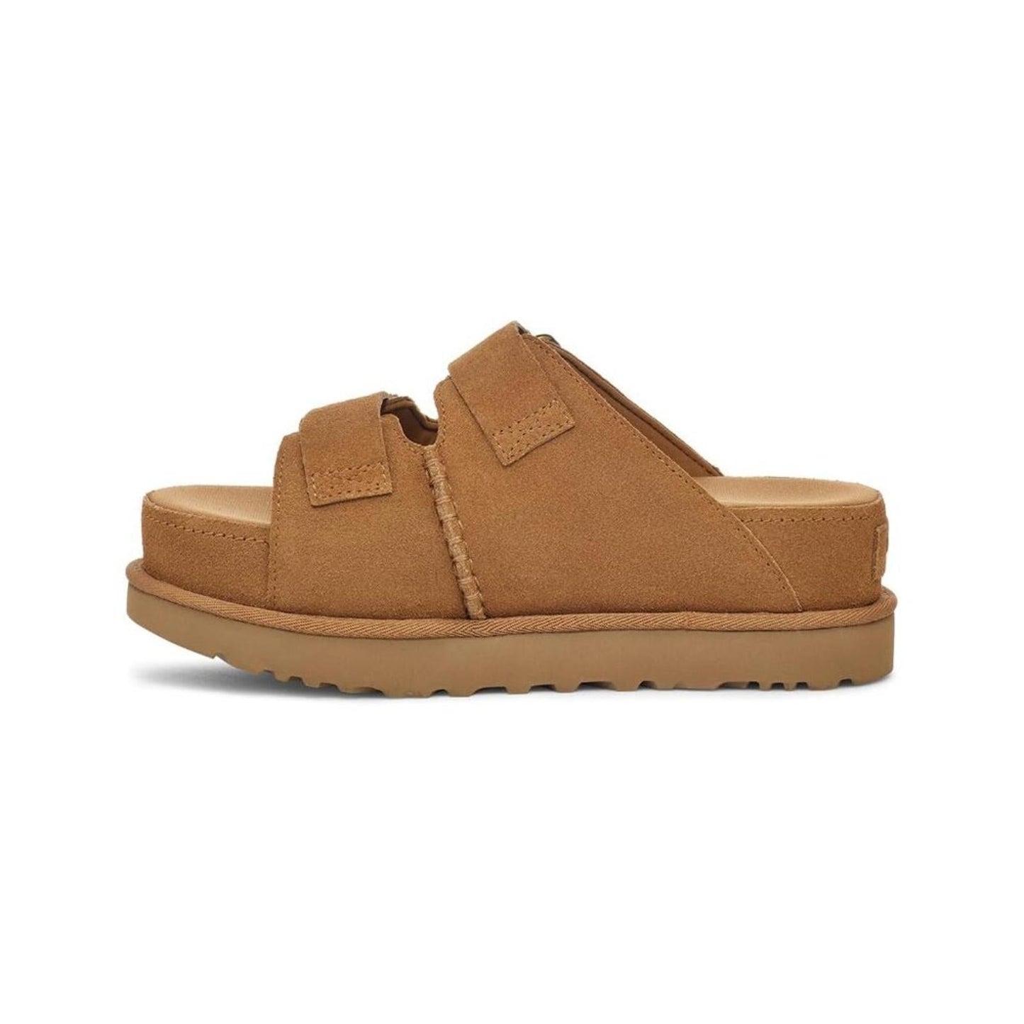 Goldenstar Chestnut Hi Slide Sandals