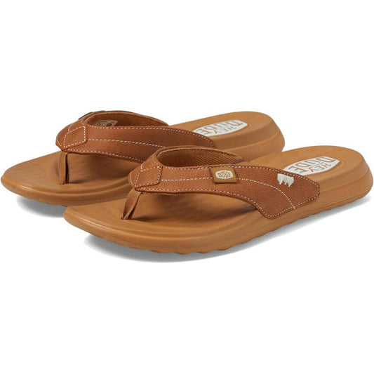 Christi Cognac Flip Classic Sandals