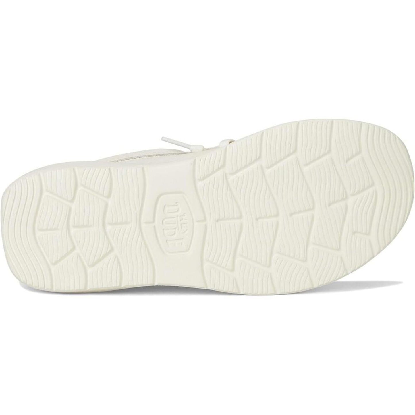 Wendy Ivory COMF Suede Lace Up Casual Shoes