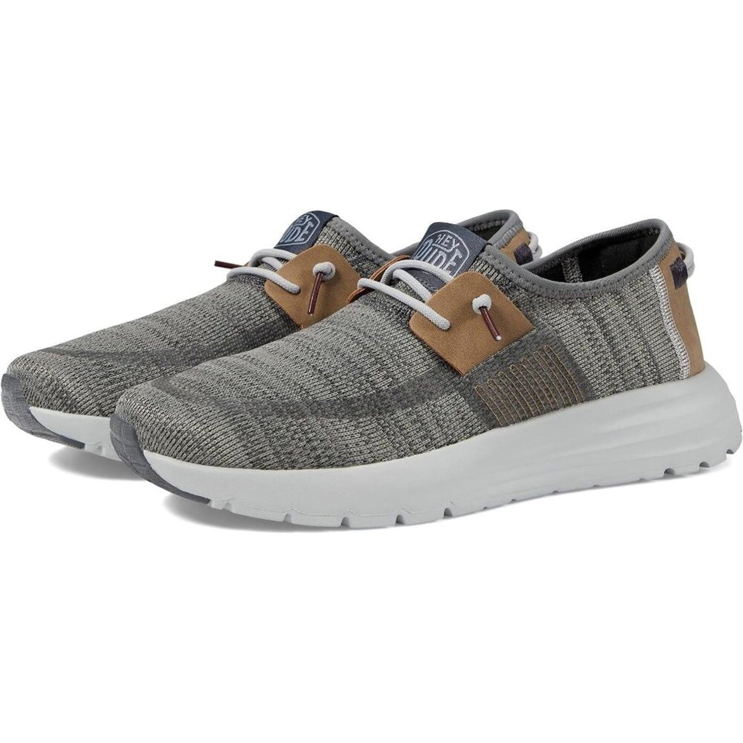 Sirocco Grey Mix Lace Up Casual Shoes
