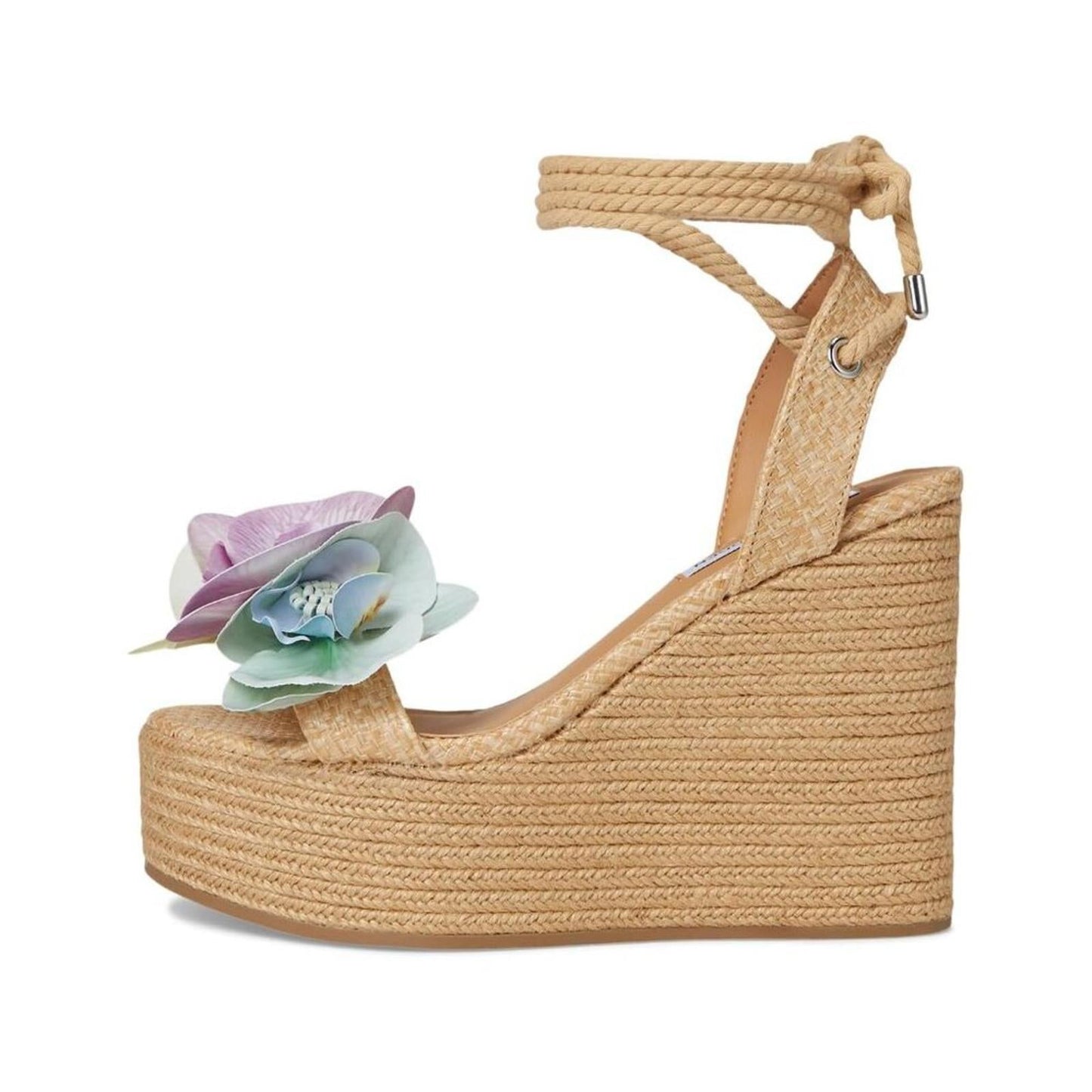 Steve Madden Shoes Petal Turquoise Multi Wedge Sandals