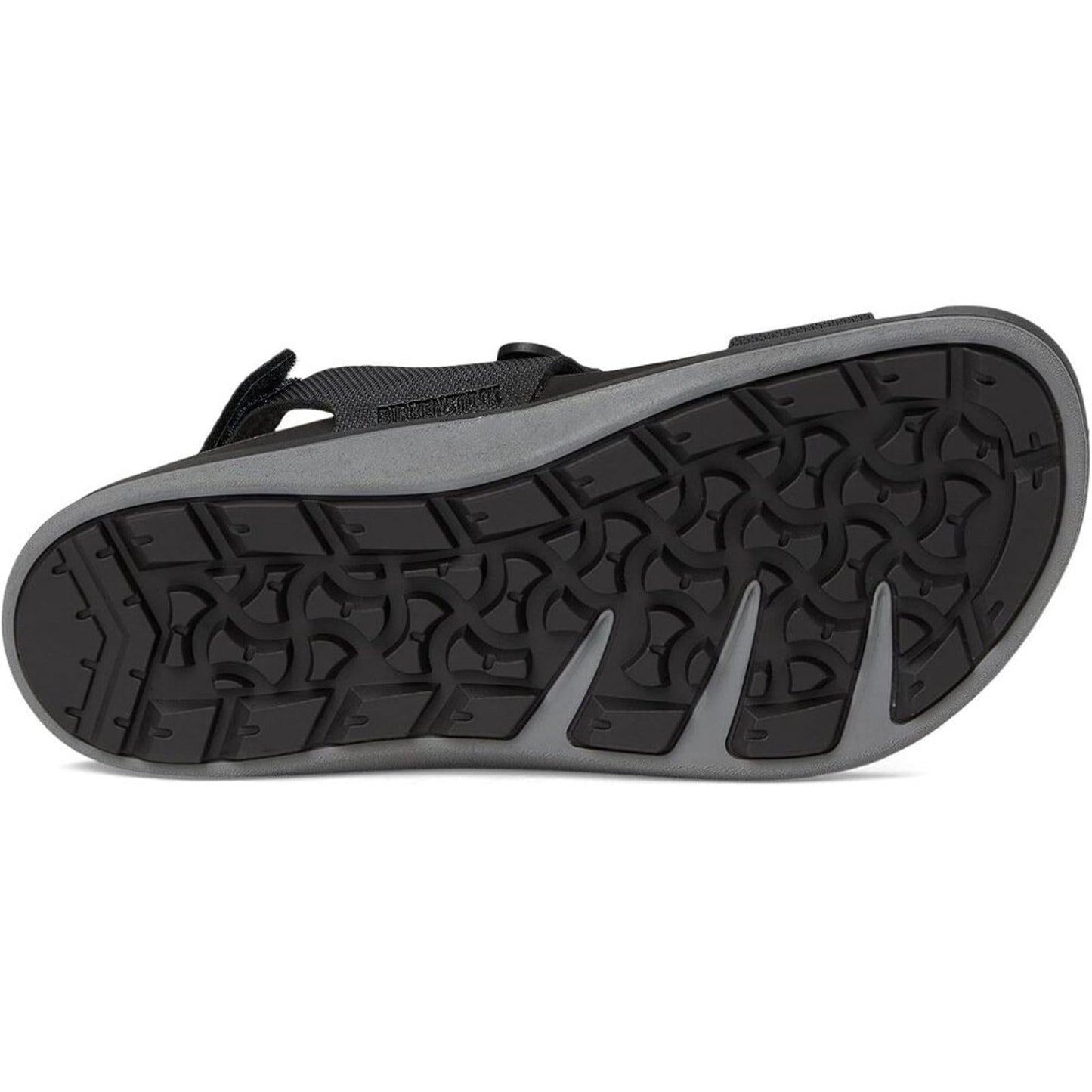 Kalahari Futura Black Birko-Flor Strap Sandals