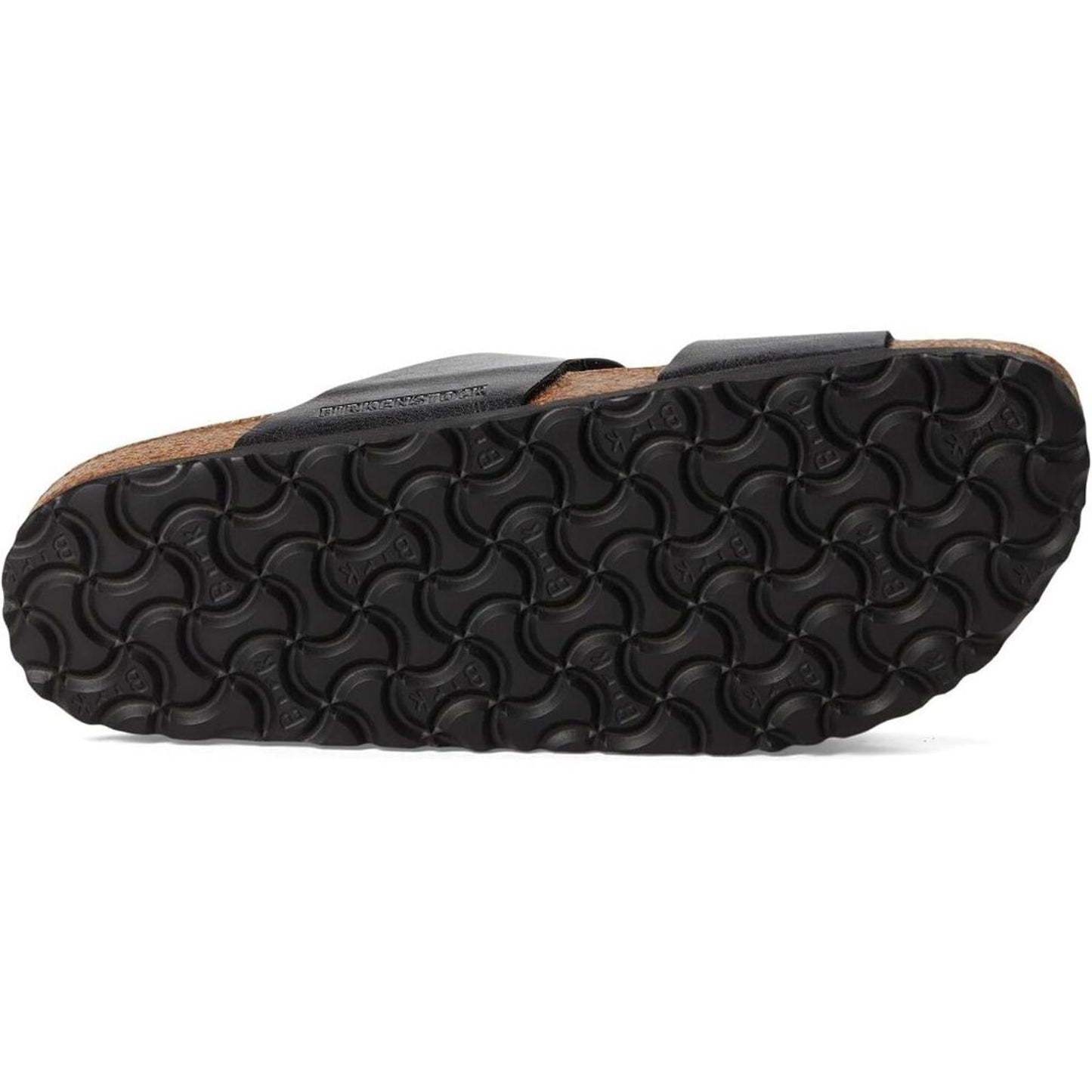 Sydney Luxe Buckle Licorice Black Slide Sandals
