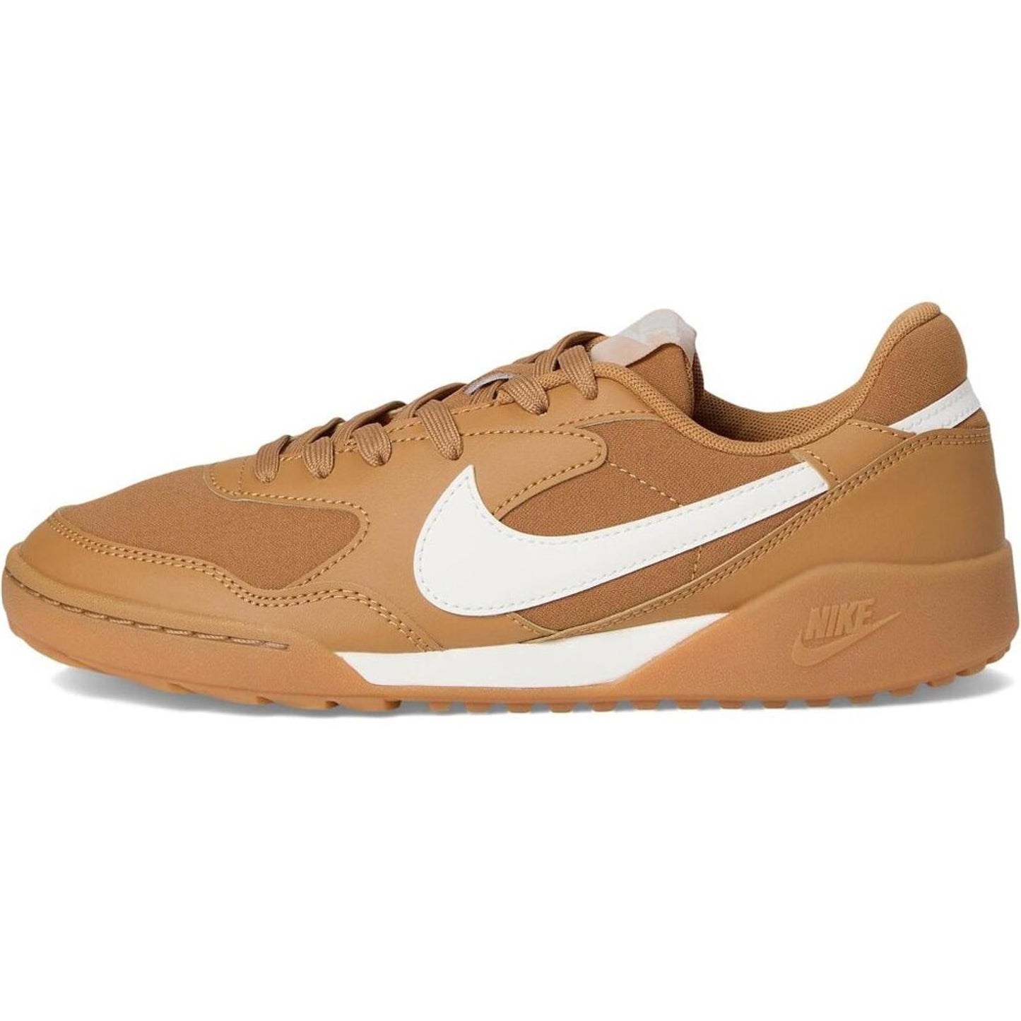 Terra Manta Flax Sail Gum Light Brown Lace Up Sneakers