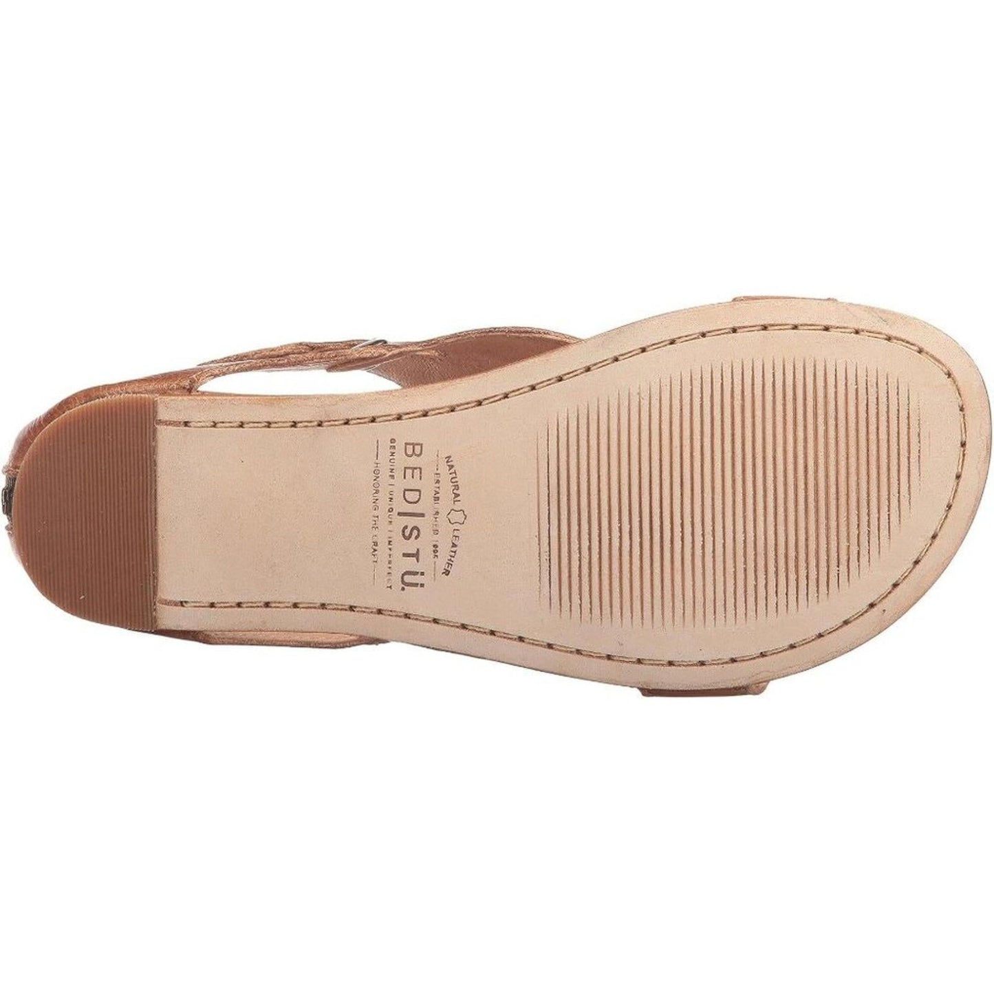 Soto Tan Rustic Leather Sandals