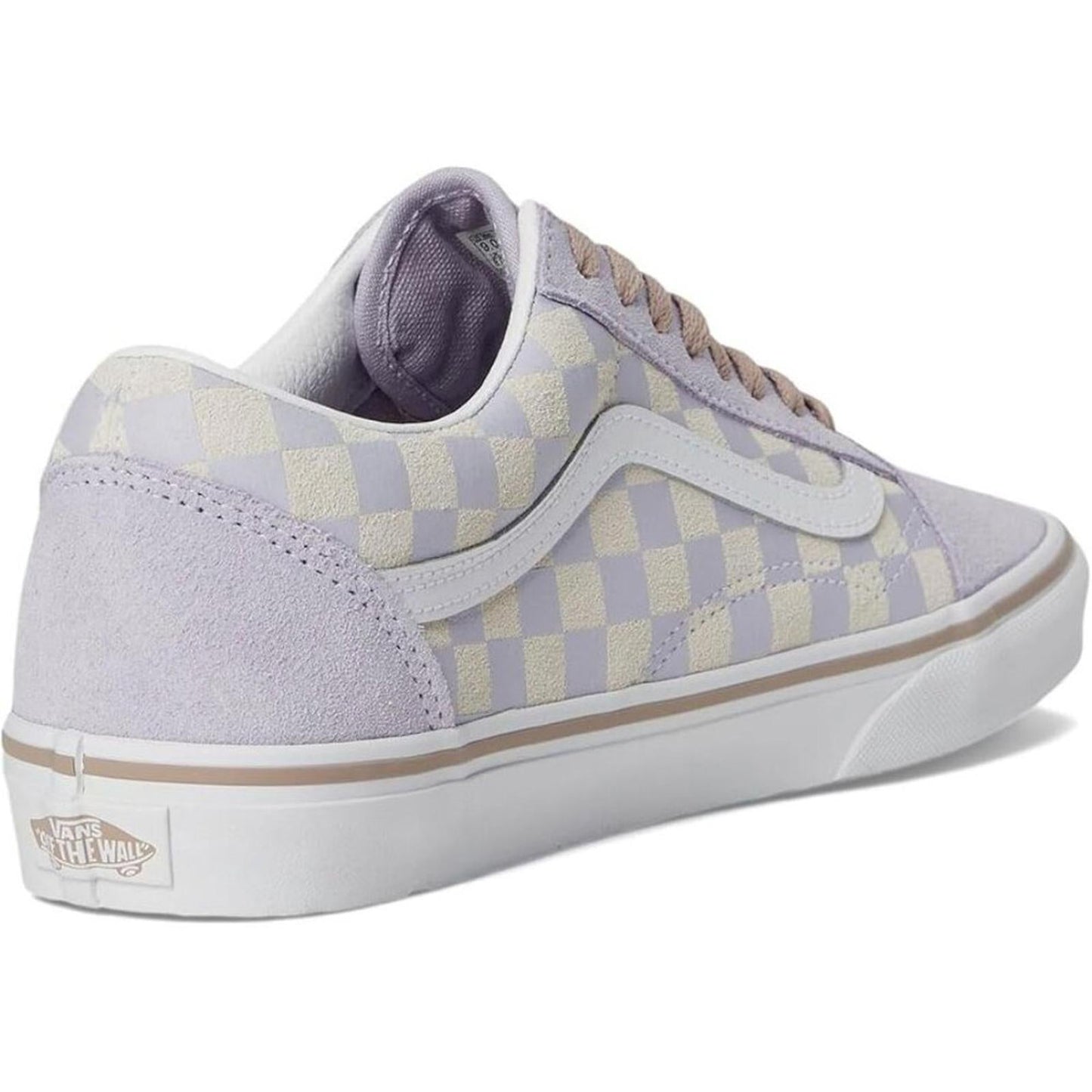 Old Skool Checkerboard Evening Haze Lace Up Sneakers