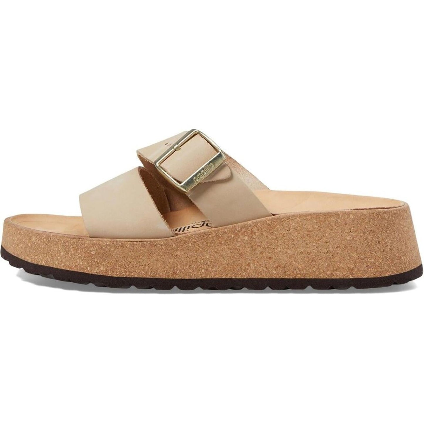 Papillio Almina Sandcastle Nubuck Platform Sandals