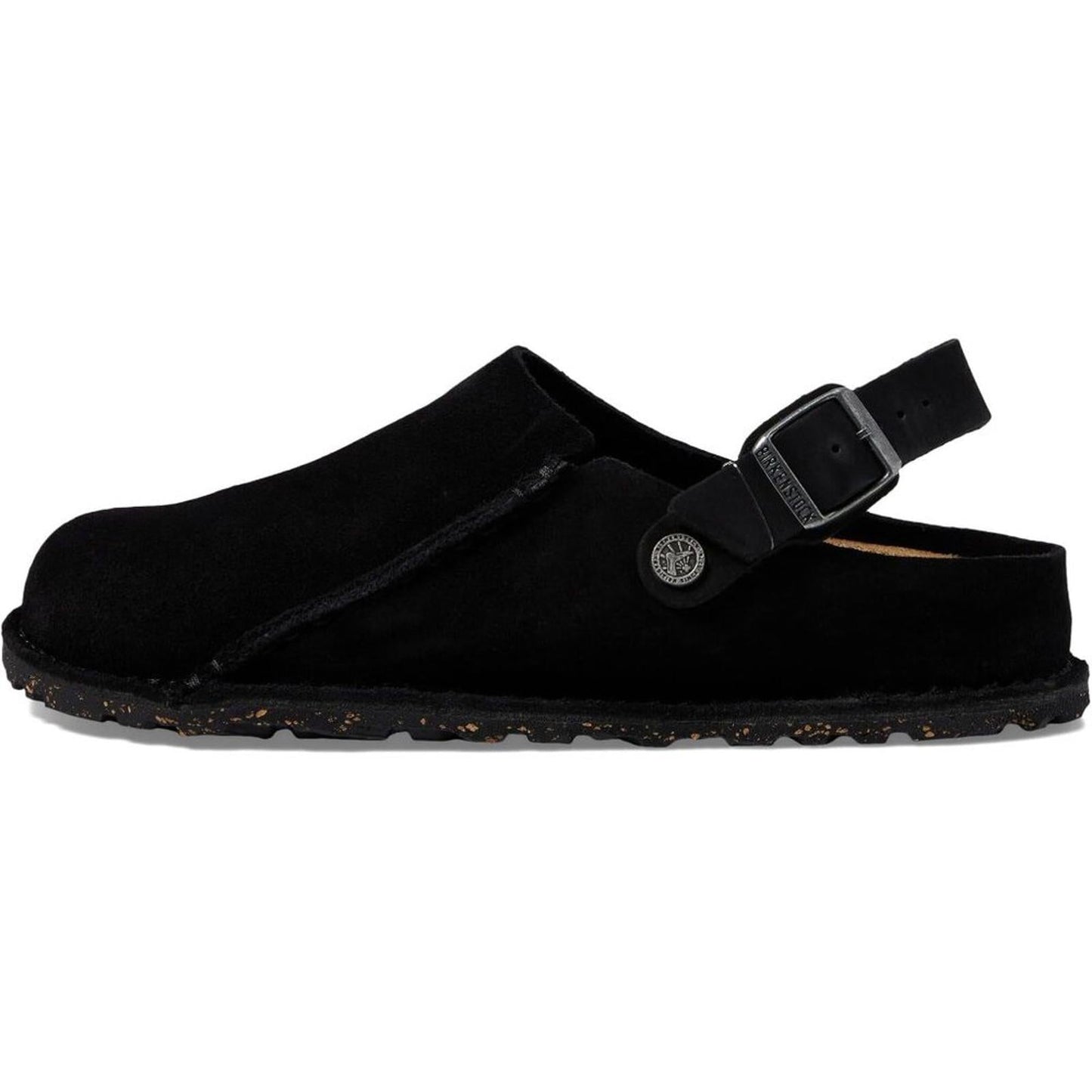 Lutry 365 Black Suede Clogs