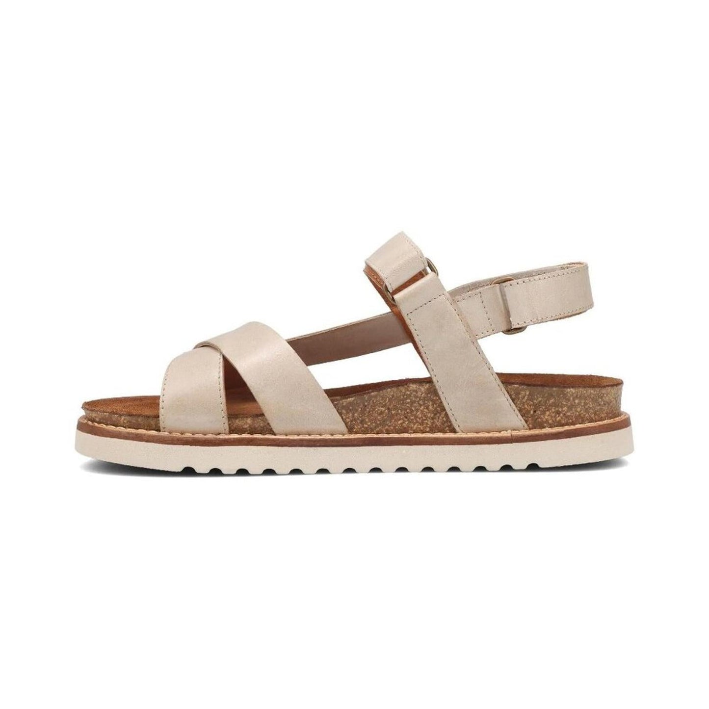 Sideways Stone Leather Sandals