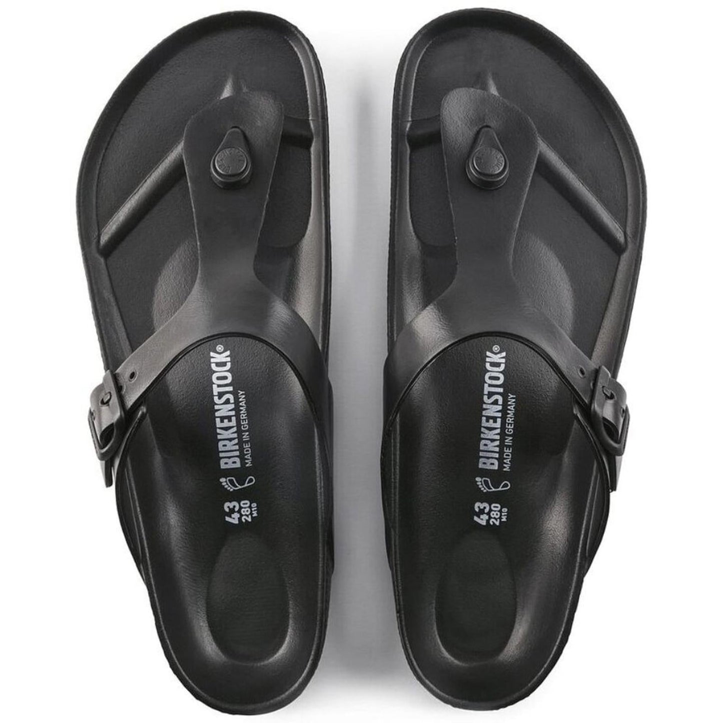 Gizeh Eva Black Sandals