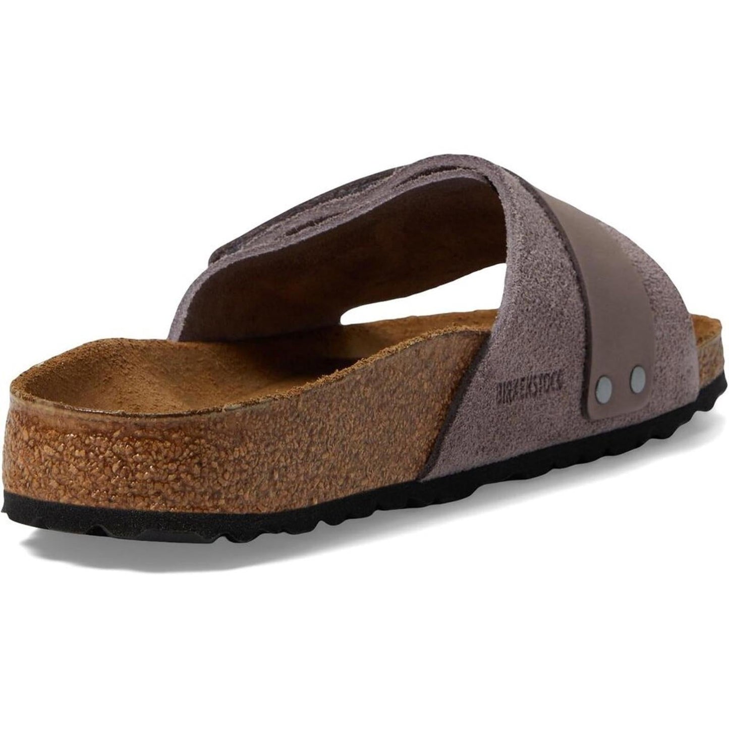 Oita Faded Purple Suede Slide Sandals