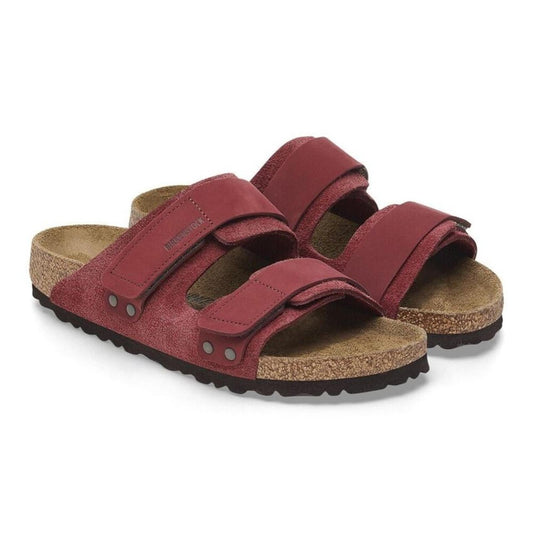Uji Zinfandel Nubuck Suede Leather Sandals