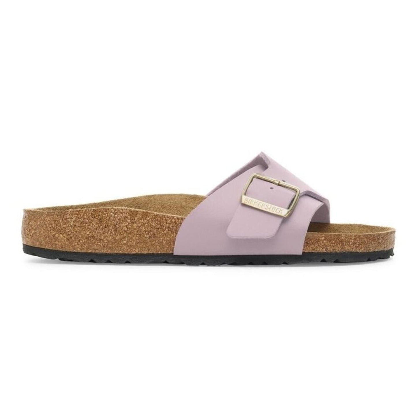 Catalina Faded Purple Leather Birko Flor Sandals