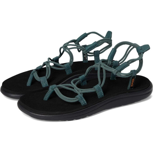 Voya Infinity Silver Pine Elastic Lace Sandal
