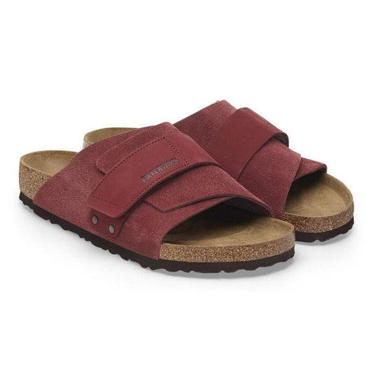 Kyoto Zinfandel Nubuck Suede Leather Sandals