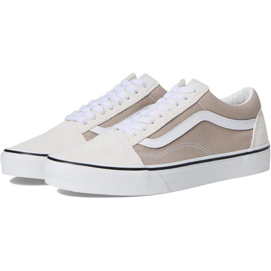 Old Skool 2 Tone Mushroom Lace Up Sneaker