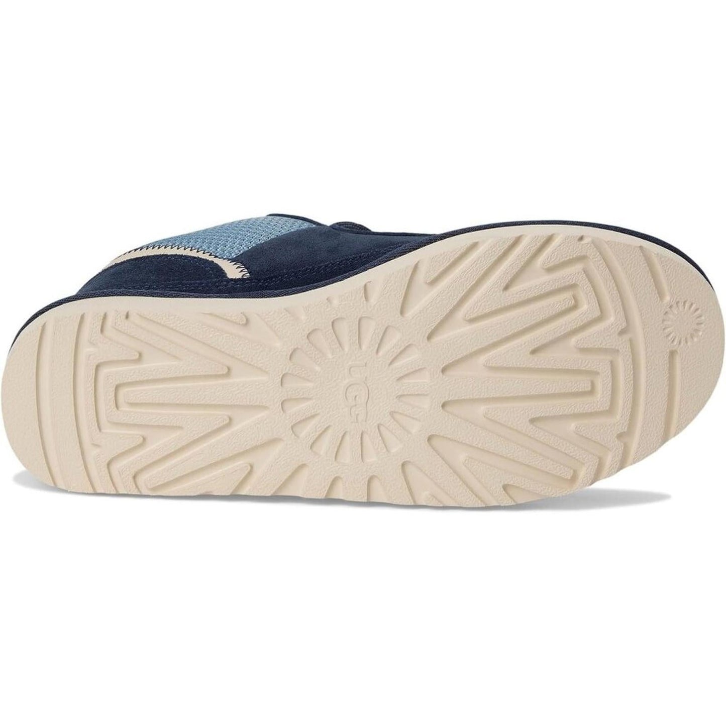 Lowmel Dark Indigo Sea Salt Suede Lace Up Sneakers